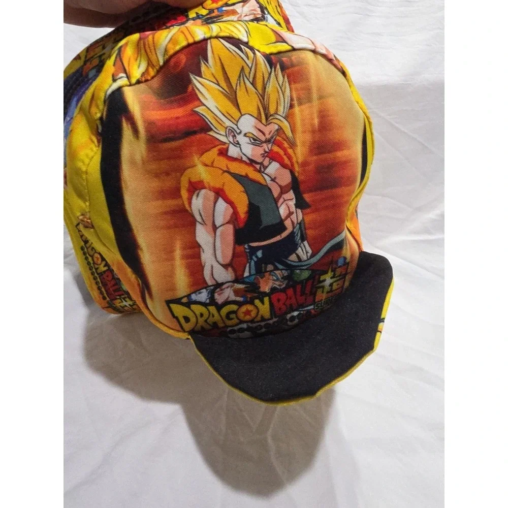 Dragon Ball Z Super Saiyan Goku Bucket Hat 3d‎ Hair Anime Manga One Size